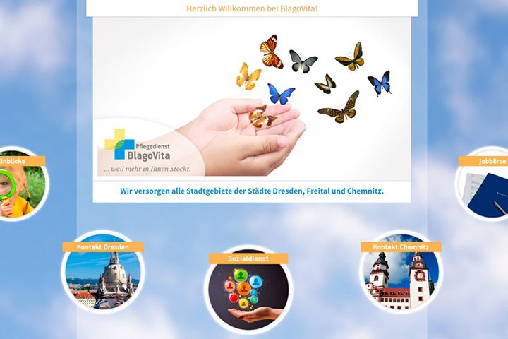 Blagovita GmbH Website